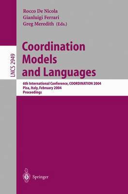 Coordination Models and Languages(English, Electronic book text, De Nicola Rocco)