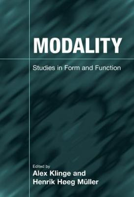 Modality(English, Electronic book text, unknown)