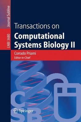 Transactions on Computational Systems Biology II(English, Electronic book text, Priami Corrado)