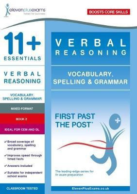 11+ Essentials Verbal Reasoning: Vocabulary, Spelling & Grammar Book 2(English, Paperback, unknown)