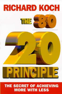 80/20 Principle(English, Paperback, Koch Richard)