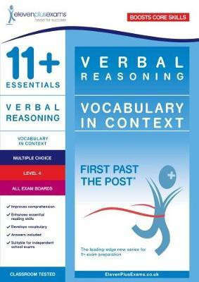 11+ Essentials Verbal Reasoning: Vocabulary in Context Level 4(English, Paperback, unknown)