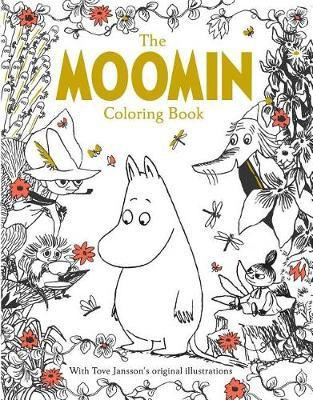 The Moomin Coloring Book (Official Gift Edition with Gold Foil Cover)(English, Paperback, Jansson Tove)