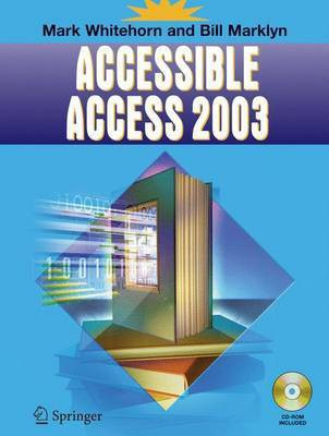 Accessible Access 2003(English, Electronic book text, Whitehorn Mark)