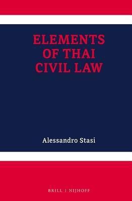 Elements of Thai Civil Law(English, Electronic book text, Stasi Alessandro)