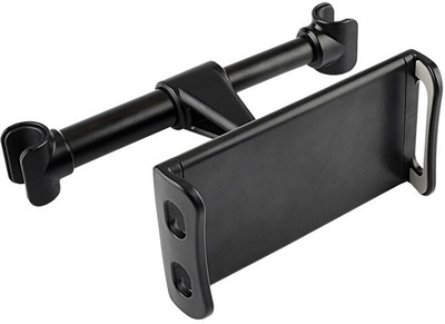 Mopslik Car Mobile Holder for Headrest(Black)