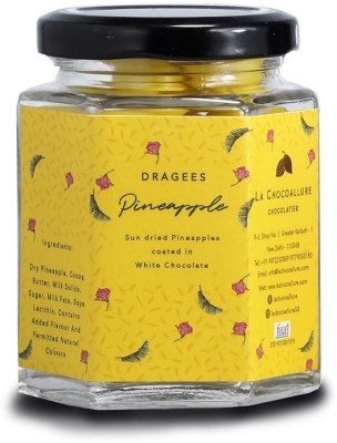 la chocoallure Pineapple Dragees Fudges(100 g)