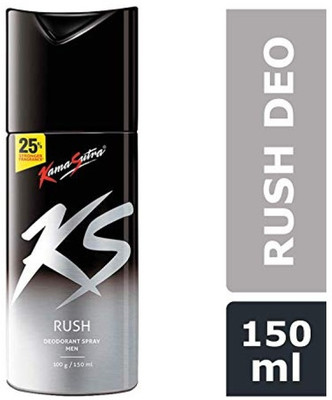 KS RUSH Deodorant Spray  -  For Men & Women(150 ml)