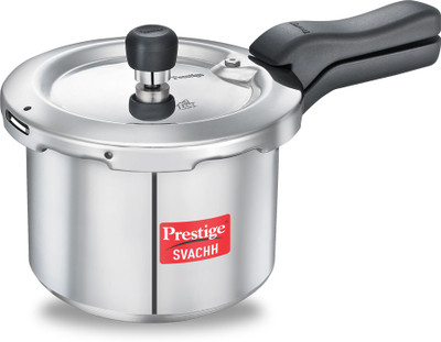 Prestige Svachh 3 L Outer Lid Induction Bottom Pressure Cooker(Aluminium)