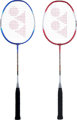 YONEX ZR 100 Light Kit Blue, Red Strung Badminton Racquet(Pack of: 2, 170 g)