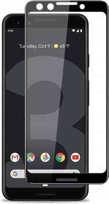 TECHSHIELD Edge To Edge Tempered Glass for Google Pixel 3(Pack of 1)