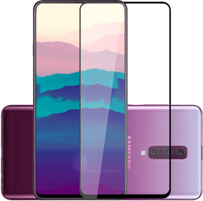 CASE CREATION Edge To Edge Tempered Glass for Samsung Galaxy A80 2019(Pack of 1)