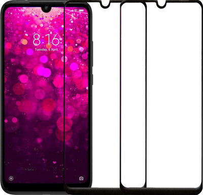 Karpine Edge To Edge Tempered Glass for Mi Redmi Note 8 Pro(Pack of 2)