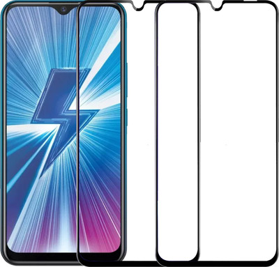 Karpine Edge To Edge Tempered Glass for Vivo Z1x(Pack of 2)