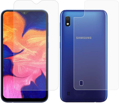 CASE CREATION Front and Back Screen Guard for Samsung Galaxy A10(Pack of 2)