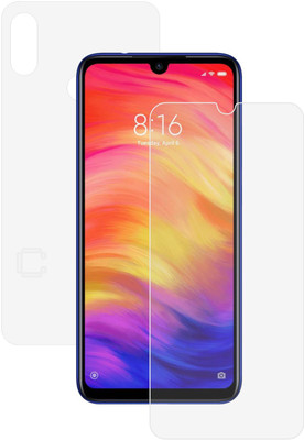 CASE CREATION Front and Back Screen Guard for Mi Redmi 7, Mi Redmi Y3(Pack of 2)