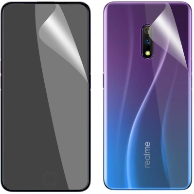 CASE CREATION Front and Back Screen Guard for OPPO F11 Pro, OPPO K3, Realme X(Pack of 2)