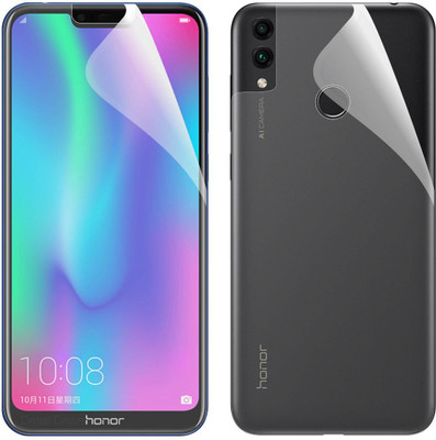 CASE CREATION Front and Back Screen Guard for Honor 8X 2018(Pack of 2)