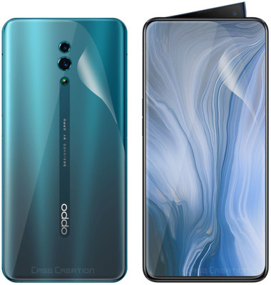 CASE CREATION Front and Back Screen Guard for Oppo Reno (6.4 inch)(Pack of 2)