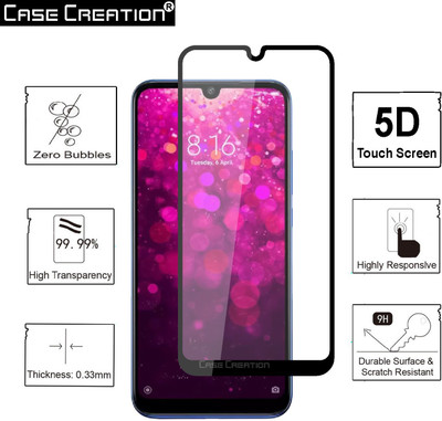 Case Creation Tempered Glass Guard for New Xiaomi Redmi 7(Pack of 1)