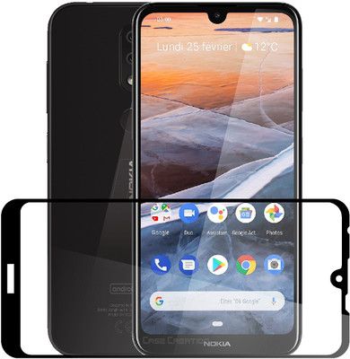 CASE CREATION Edge To Edge Tempered Glass for Nokia 4.2(Pack of 1)