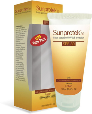 5% OFF on Sunprotek Lotion - SPF 30 PA+++(100 ml) 5% OFF on Sunprotek Lotion - SPF 30 PA+++(100 ml)