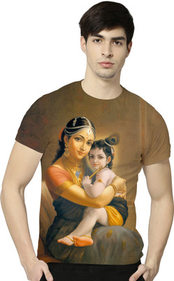 STAND OUT Graphic Print Men Round Neck Multicolor T-Shirt