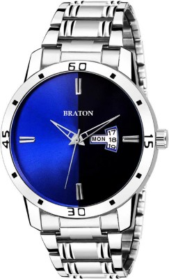 BRATON TRENDING DAY & DATE FUNCTIONING Analog Watch Analog Watch  - For Men