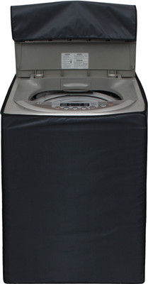 Glassiano Top Loading Washing Machine  Cover(Width: 60.96 cm, Grey)