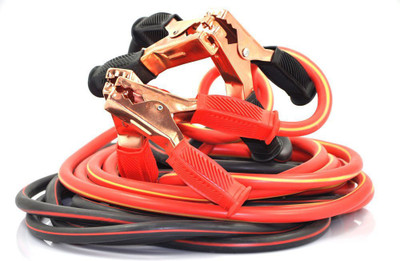 RHONNIUM ™ Auto Jumper Cables 1 Gauge 1200AMP 20Ft Heavy Duty Booster Cables, for Car Van Truck Petrol / Diesel Automotive Engines 6 ft Battery Jumper Cable(Pack of 1)