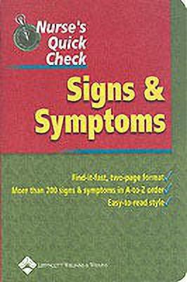 Nurse's Quick Check(English, Paperback, unknown)