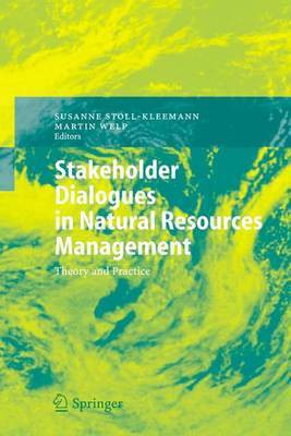 Stakeholder Dialogues in Natural Resources Management(English, Electronic book text, Stoll-Kleemann Susanne)