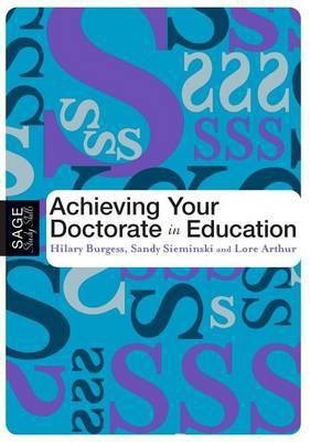 Achieving Your Doctorate in Education(English, Electronic book text, Burgess Hilary)