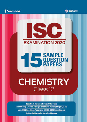 i-succeed 15 Question sample Papers ISC Chemistry class 12 2019-2020(English, Paperback, unknown)