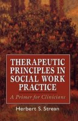 Therapeutic Principles in Social Work Practice(English, Paperback, Strean Herbert S.)