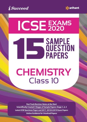 15 Sample Question Papers ICSE Chemistry class 10 2019-2020(English, Paperback, unknown)