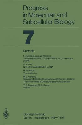 Progress In Molecular and Subcellular Biology(English, Paperback, unknown)