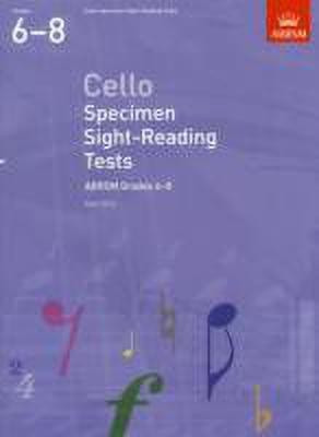 Cello Specimen Sight-Reading Tests, ABRSM Grades 6-8(English, Sheet music, unknown)