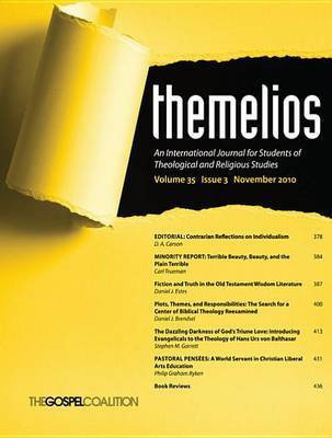 Themelios, Volume 35, Issue 3(English, Paperback, unknown)