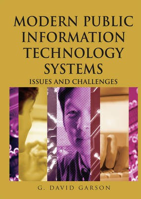 Modern Public Information Technology Systems: Issues and Challenges(English, Electronic book text, unknown)