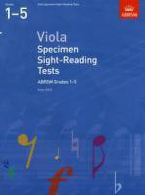 Viola Specimen Sight-Reading Tests, ABRSM Grades 1-5(English, Sheet music, unknown)