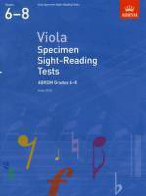 Viola Specimen Sight-Reading Tests, ABRSM Grades 6-8(English, Sheet music, unknown)