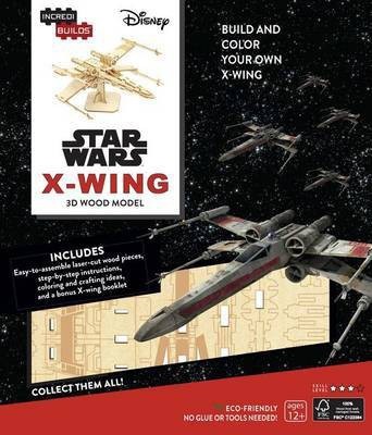 IncrediBuilds: Star Wars: X-Wing 3D Wood Model(English, Kit, Insight Editions)