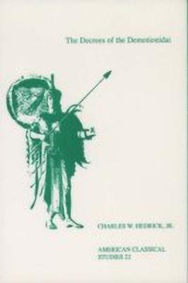 The Decrees of the Demotionidai(English, Paperback, Hedrick Charles W. Jr)