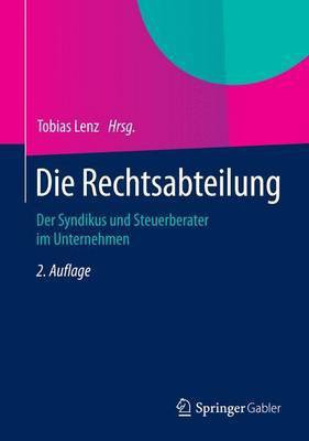 Die Rechtsabteilung(German, Electronic book text, unknown)