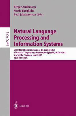 Natural Language Processing and Information Systems(English, Electronic book text, unknown)