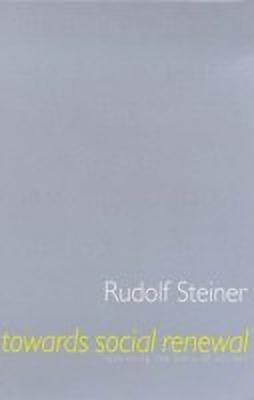 Towards Social Renewal(English, Paperback, Steiner Rudolf)