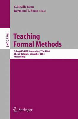 Teaching Formal Methods(English, Electronic book text, Dean Neville)