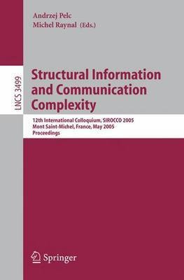 Structural Information and Communication Complexity(English, Electronic book text, Pelc Andrzej)