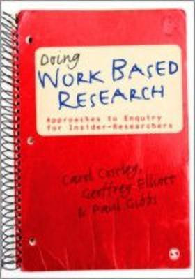 Doing Work Based Research(English, Hardcover, Costley Carol)